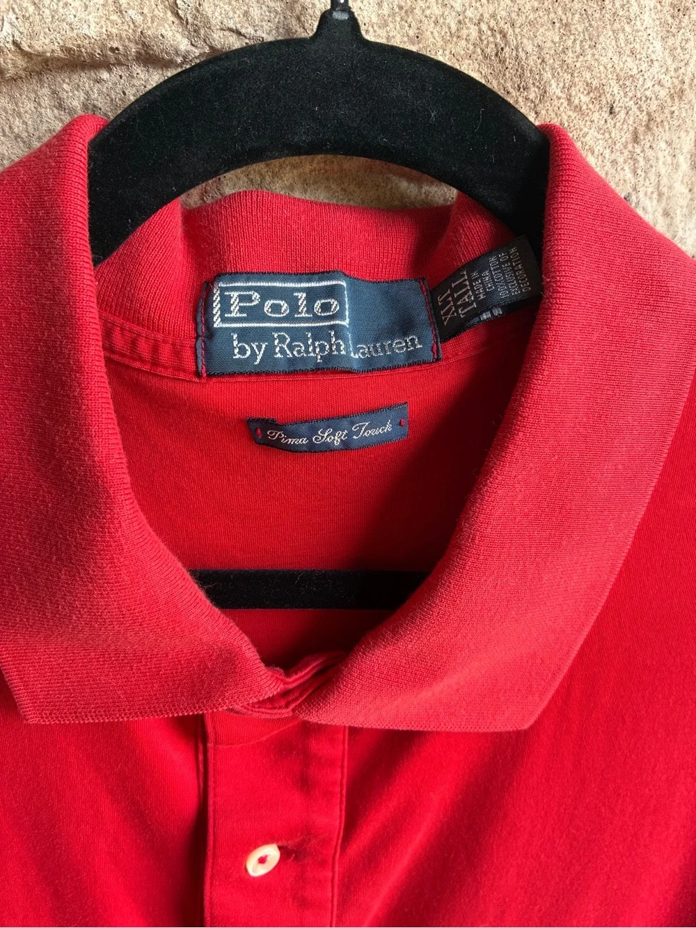 Polo by Ralph Lauren Bright Red Short-Sleeve Polo Shirt